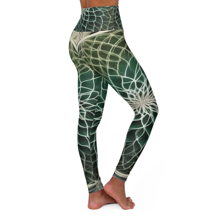 Ethereal Floral Mandala - High Waisted AOP Yoga Leggings - All Over Prints - g(0D·IO) - XS - -