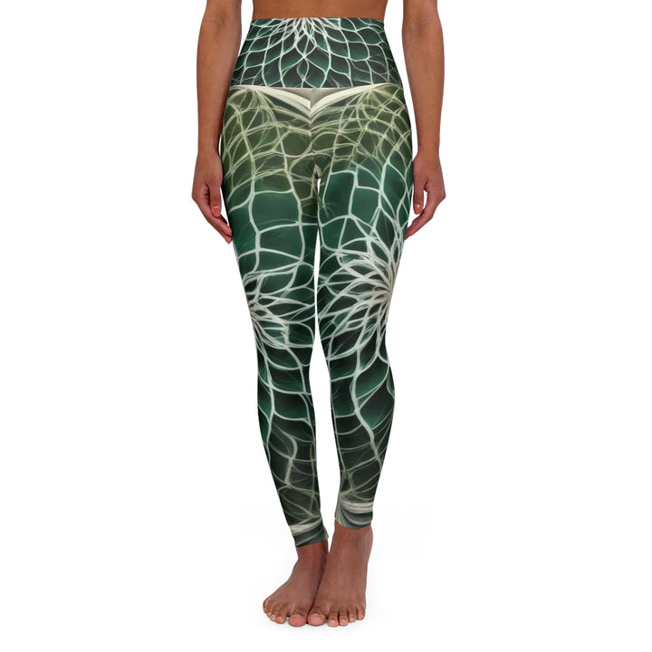 Ethereal Floral Mandala - High Waisted AOP Yoga Leggings - All Over Prints - g(0D·IO) - XS - -