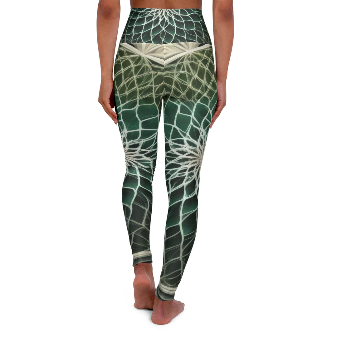 Ethereal Floral Mandala - High Waisted AOP Yoga Leggings - All Over Prints - g(0D·IO) - XS - -