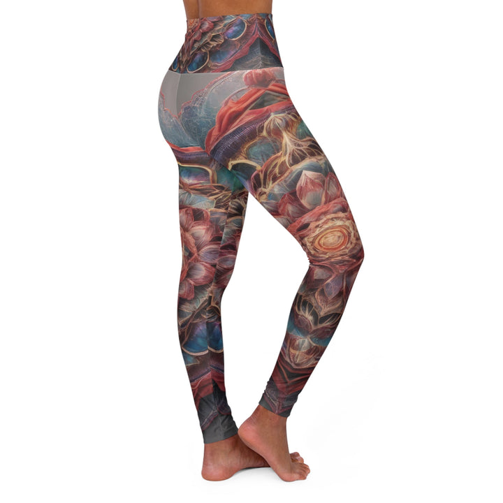 Ethereal Floral Mandala - High Waisted AOP Yoga Leggings - All Over Prints - g(0D·IO) - XS - -