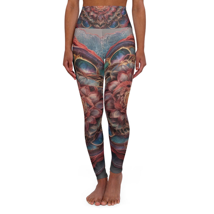 Ethereal Floral Mandala - High Waisted AOP Yoga Leggings - All Over Prints - g(0D·IO) - XS - -