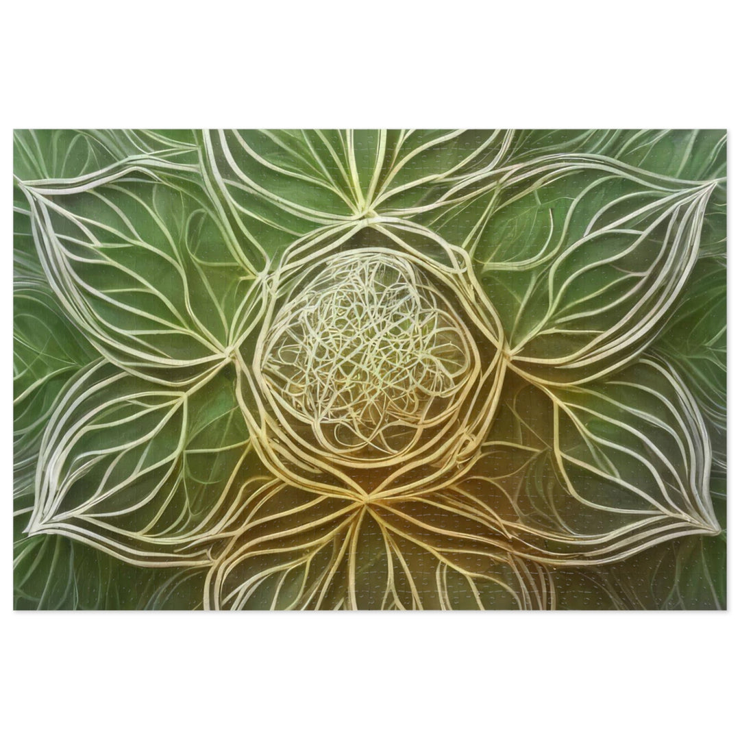 Ethereal Floral Mandala - Jigsaw Puzzle (100, 252, 500, 1000 pieces) - Puzzle - g(0D·IO) - 29.25" × 19.75" (1000 pcs) - -