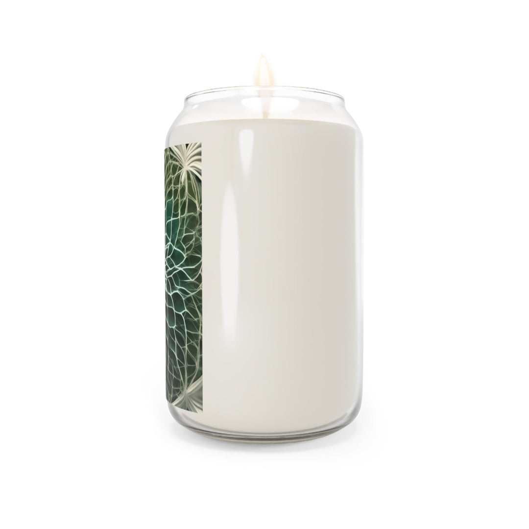 Ethereal Floral Mandala - Scented Candle - Home Decor - g(0D·IO) - Vanilla Bean - 13.75oz -