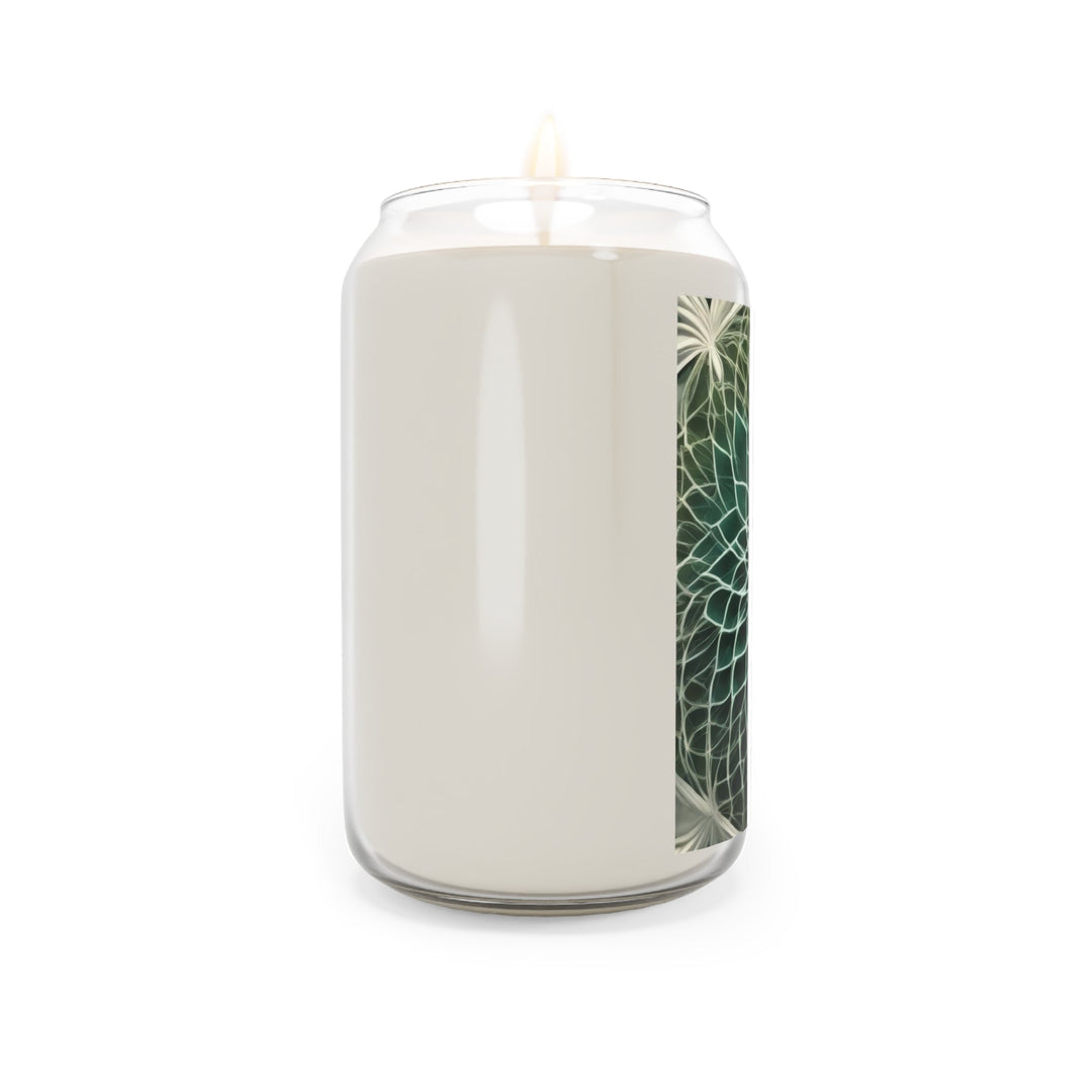 Ethereal Floral Mandala - Scented Candle - Home Decor - g(0D·IO) - Vanilla Bean - 13.75oz -