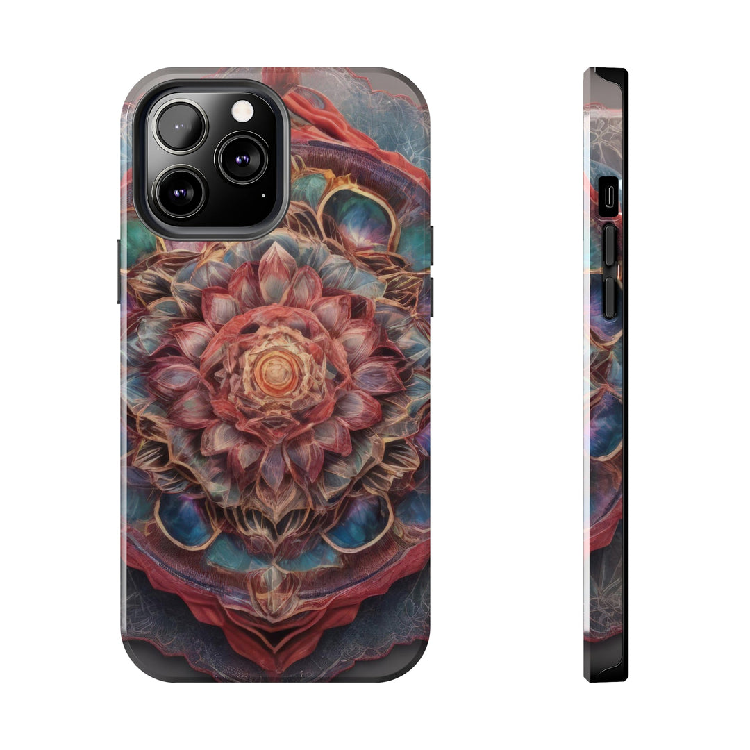 Ethereal Floral Mandala - Tough Phone Case - Phone Case - g(0D·IO) - iPhone 13 Pro Max - -