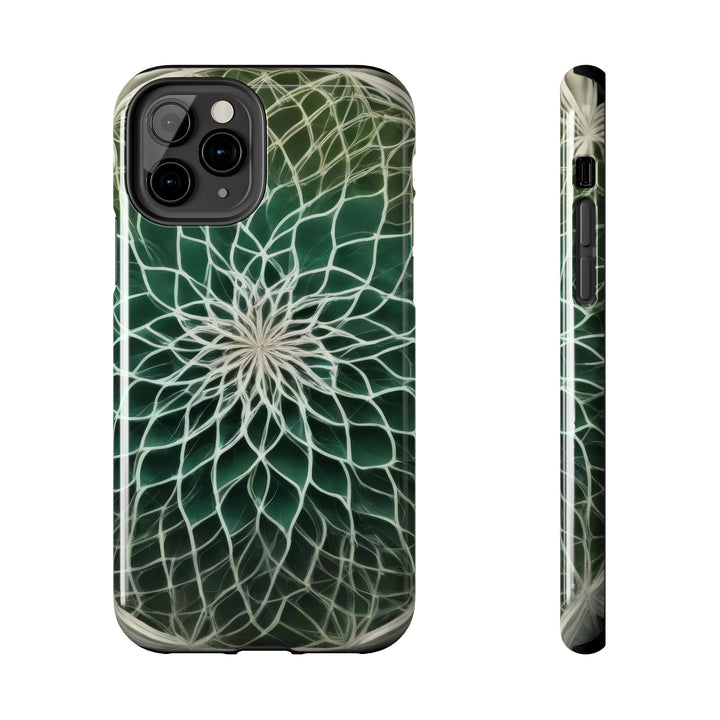 Ethereal Floral Mandala - Tough Phone Case - Phone Case - g(0D·IO) - iPhone 11 Pro - -