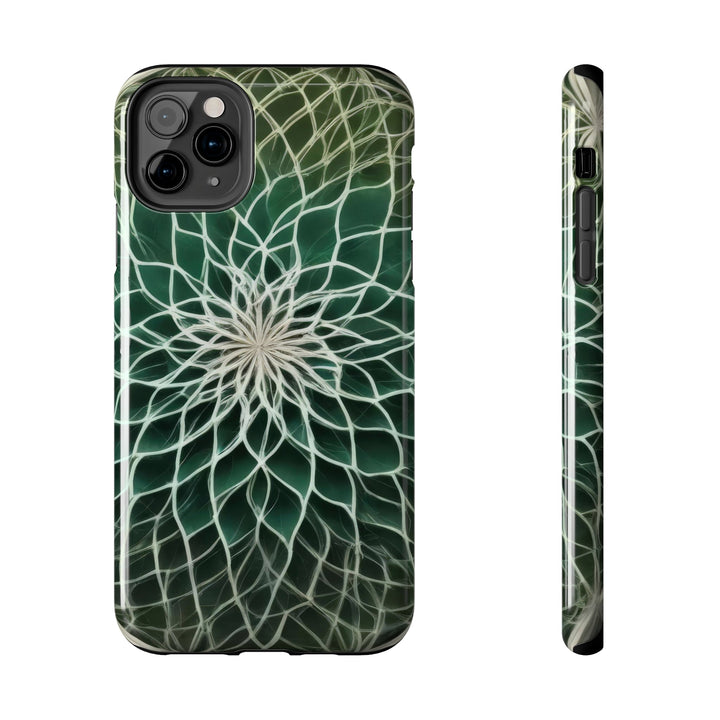 Ethereal Floral Mandala - Tough Phone Case - Phone Case - g(0D·IO) - iPhone 11 Pro Max - -