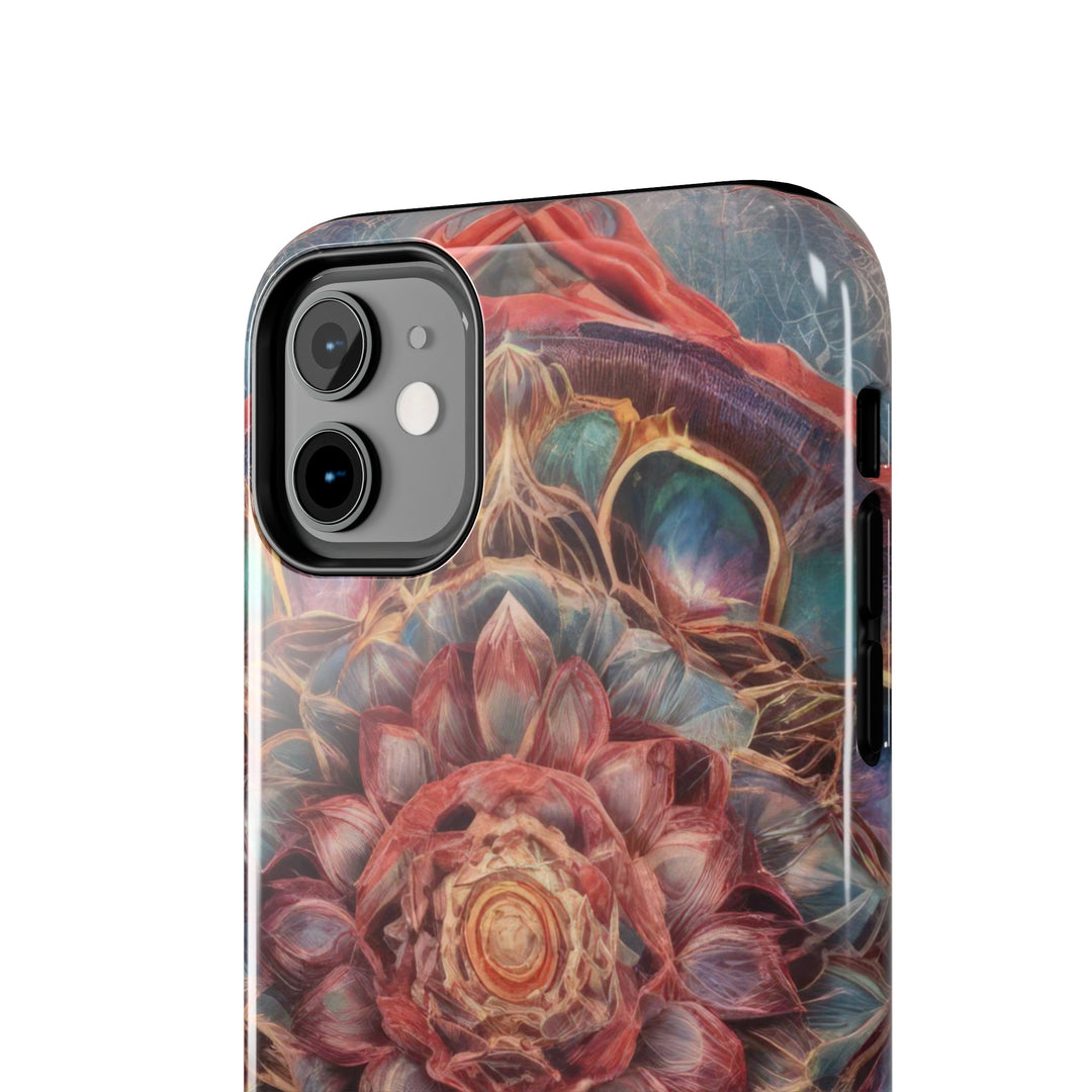 Ethereal Floral Mandala - Tough Phone Case - Phone Case - g(0D·IO) - iPhone 13 Mini - -