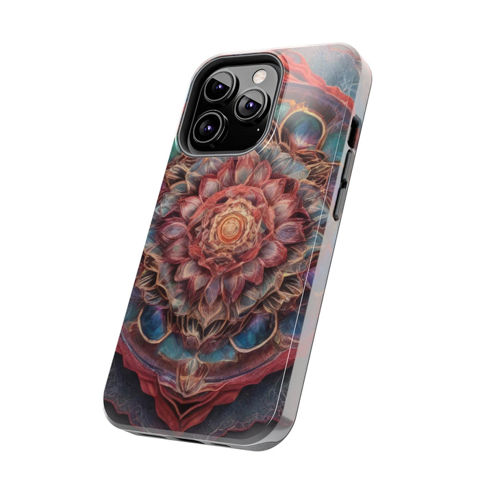 Ethereal Floral Mandala - Tough Phone Case - Phone Case - g(0D·IO) - iPhone 13 Mini - -