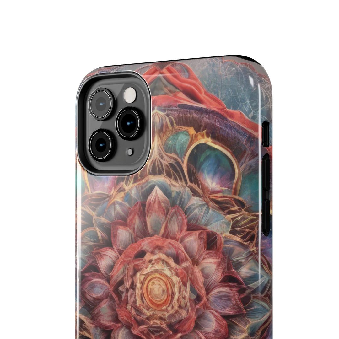 Ethereal Floral Mandala - Tough Phone Case - Phone Case - g(0D·IO) - iPhone 13 Mini - -