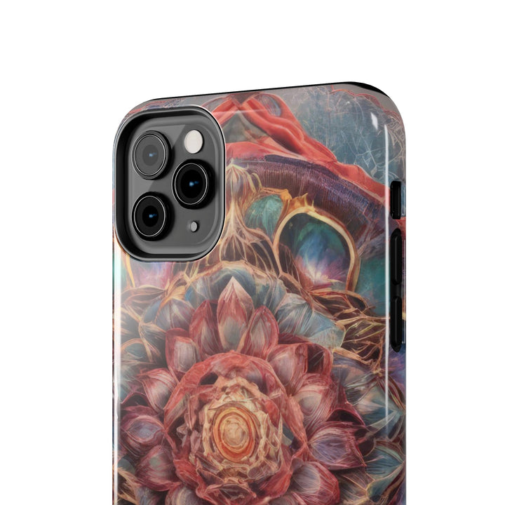 Ethereal Floral Mandala - Tough Phone Case - Phone Case - g(0D·IO) - iPhone 13 Mini - -