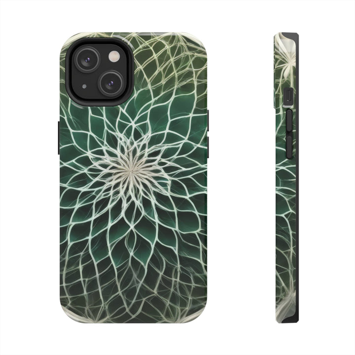 Ethereal Floral Mandala - Tough Phone Case - Phone Case - g(0D·IO) - iPhone 14 - -