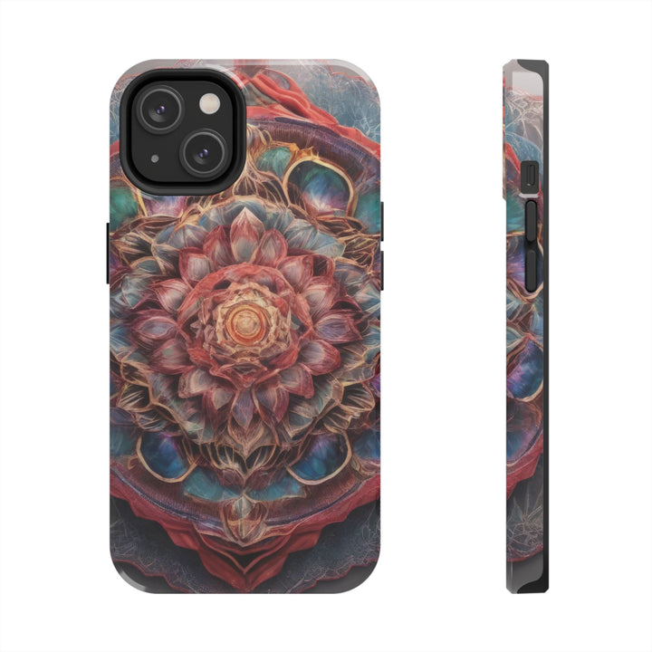 Ethereal Floral Mandala - Tough Phone Case - Phone Case - g(0D·IO) - iPhone 14 - -