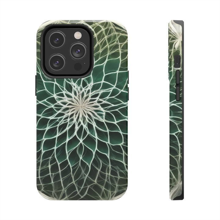 Ethereal Floral Mandala - Tough Phone Case - Phone Case - g(0D·IO) - iPhone 14 Pro - -