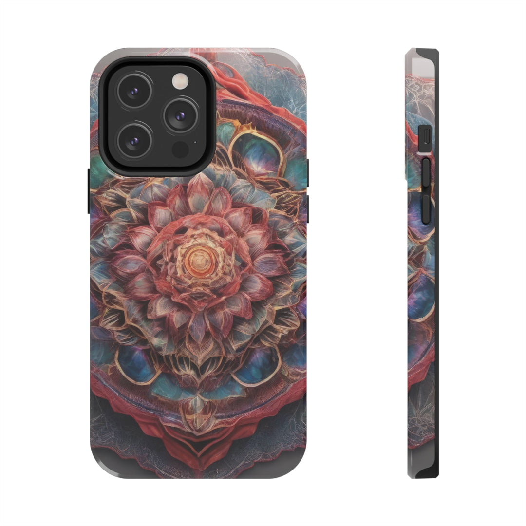 Ethereal Floral Mandala - Tough Phone Case - Phone Case - g(0D·IO) - iPhone 14 Pro Max - -