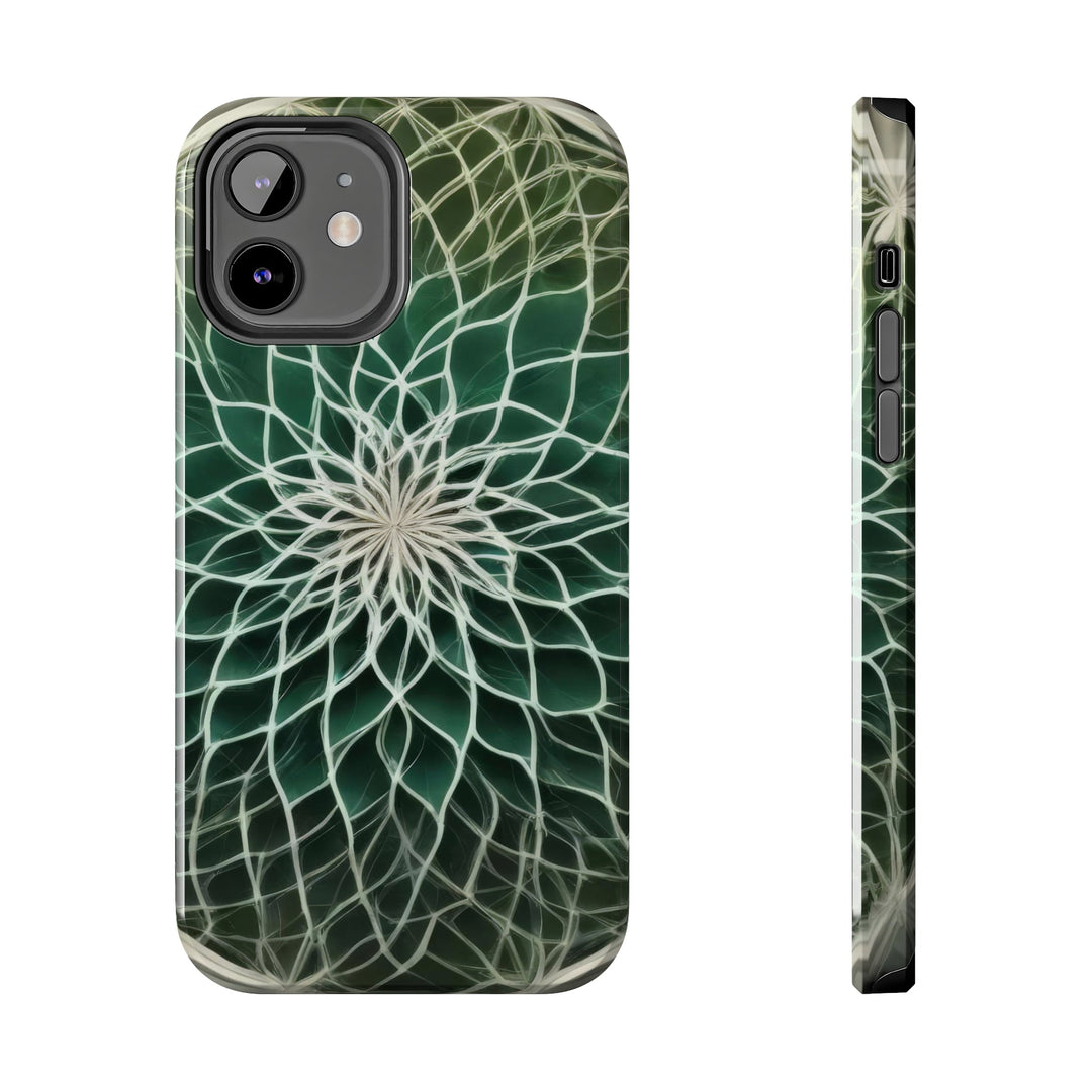 Ethereal Floral Mandala - Tough Phone Case - Phone Case - g(0D·IO) - iPhone 12 - -