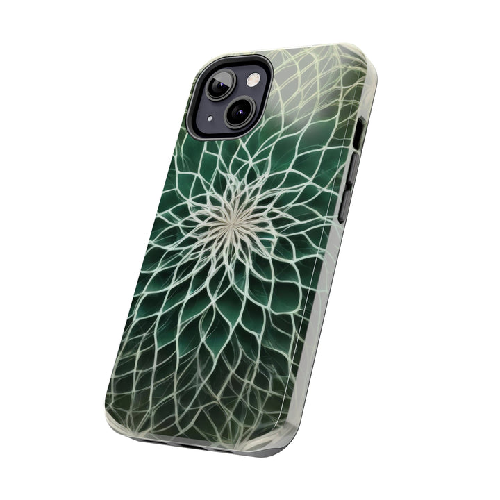 Ethereal Floral Mandala - Tough Phone Case - Phone Case - g(0D·IO) - iPhone 13 Mini - -