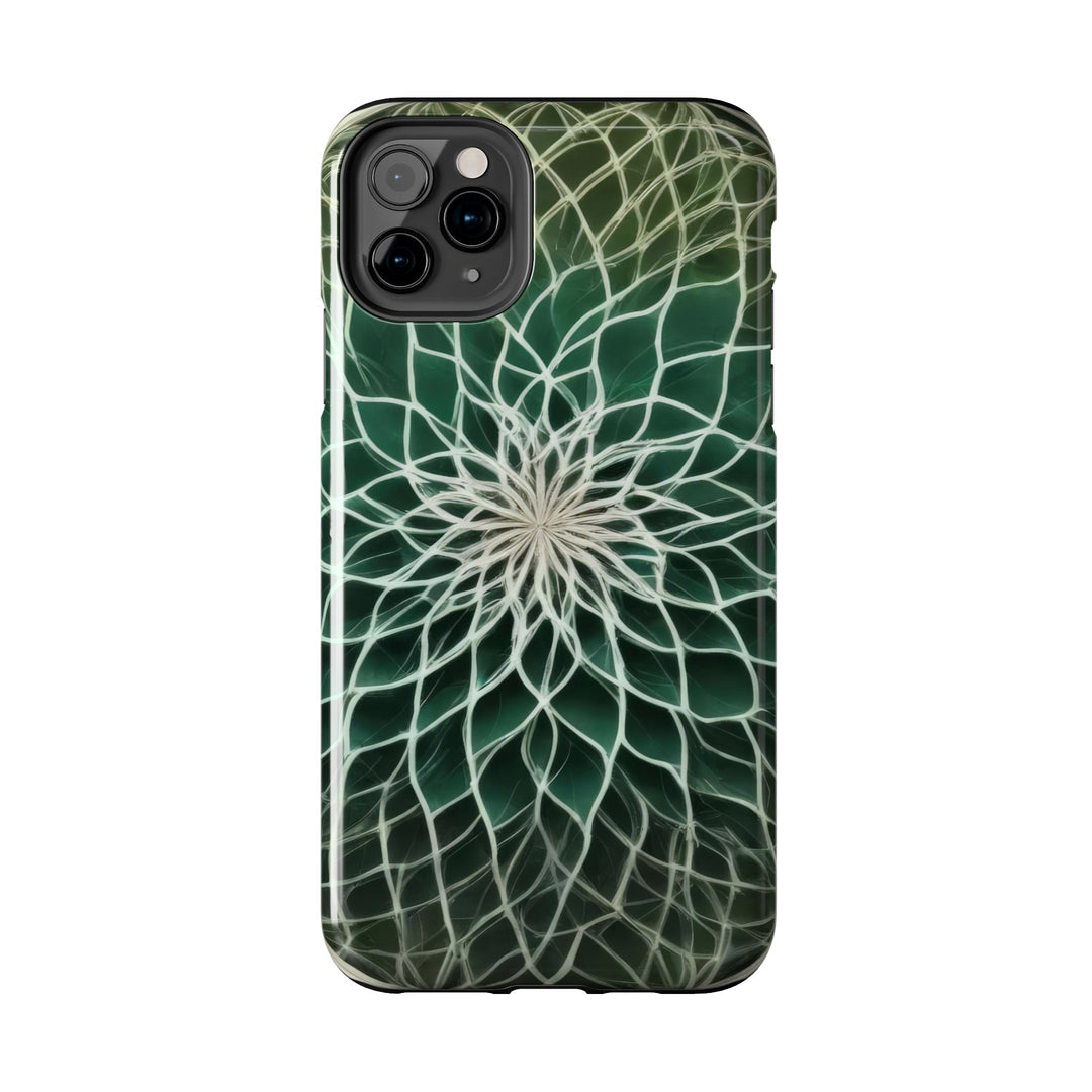 Ethereal Floral Mandala - Tough Phone Case - Phone Case - g(0D·IO) - iPhone 13 Mini - -