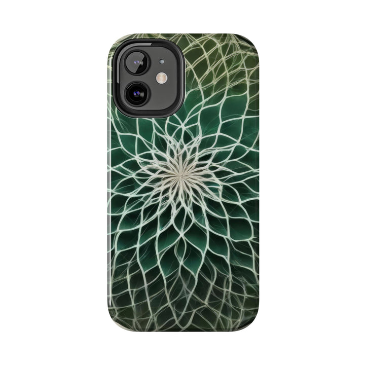 Ethereal Floral Mandala - Tough Phone Case - Phone Case - g(0D·IO) - iPhone 13 Mini - -