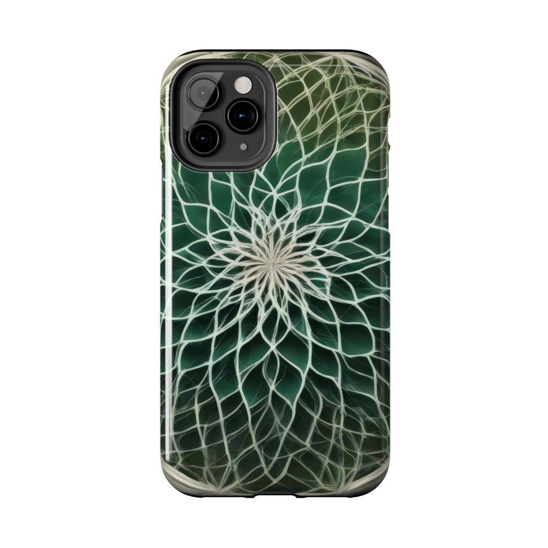 Ethereal Floral Mandala - Tough Phone Case - Phone Case - g(0D·IO) - iPhone 13 Mini - -