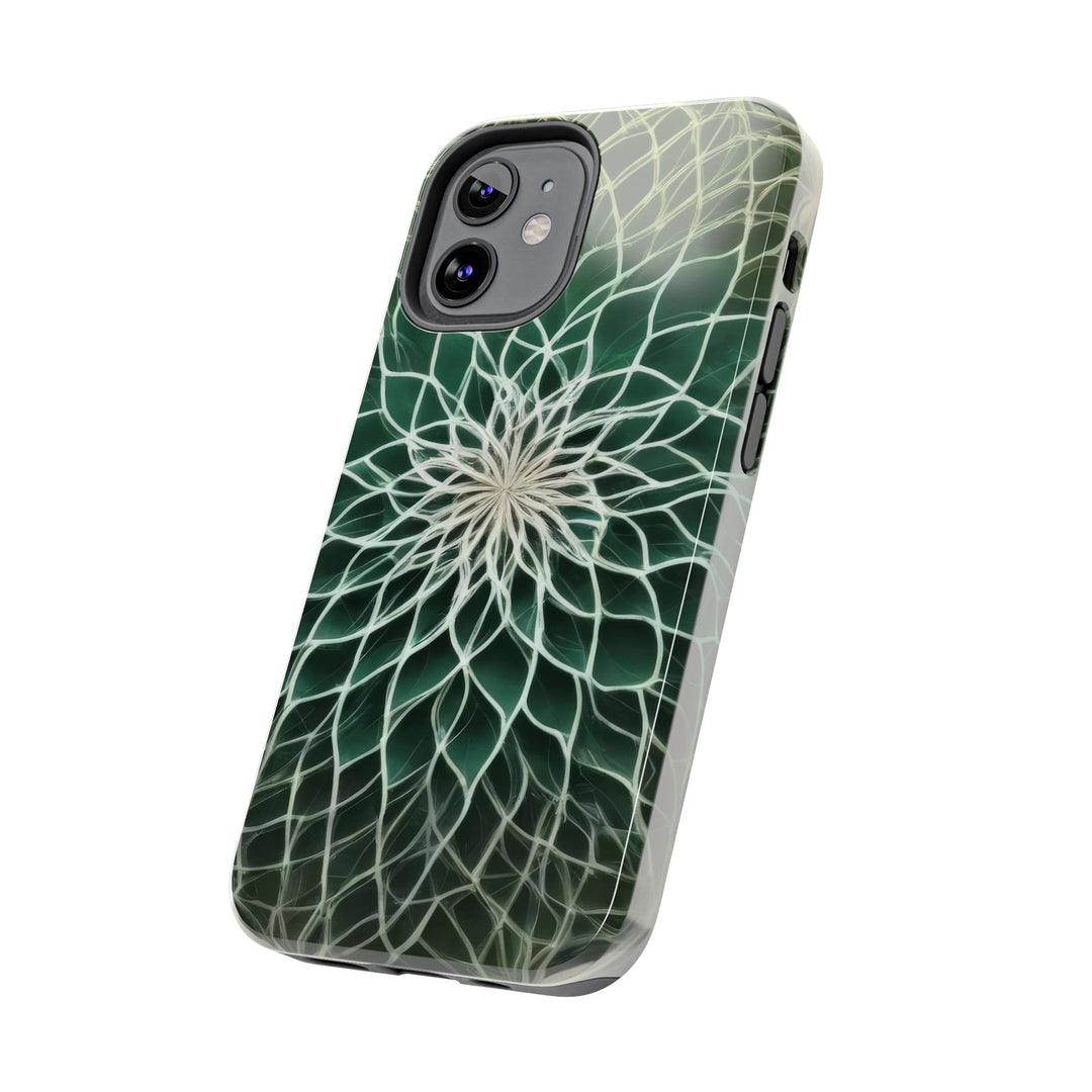 Ethereal Floral Mandala - Tough Phone Case - Phone Case - g(0D·IO) - iPhone 13 Mini - -