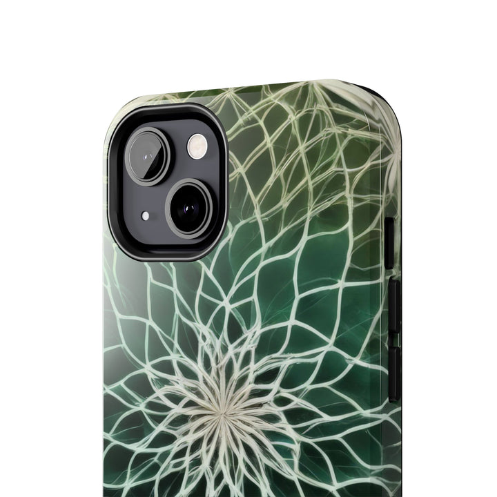 Ethereal Floral Mandala - Tough Phone Case - Phone Case - g(0D·IO) - iPhone 13 Mini - -