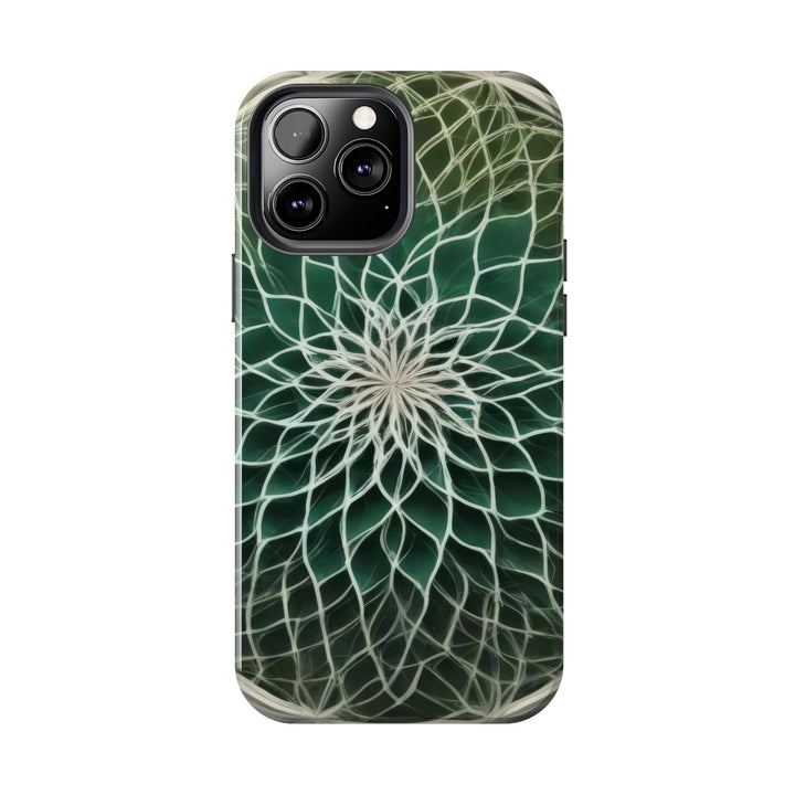 Ethereal Floral Mandala - Tough Phone Case - Phone Case - g(0D·IO) - iPhone 13 Mini - -