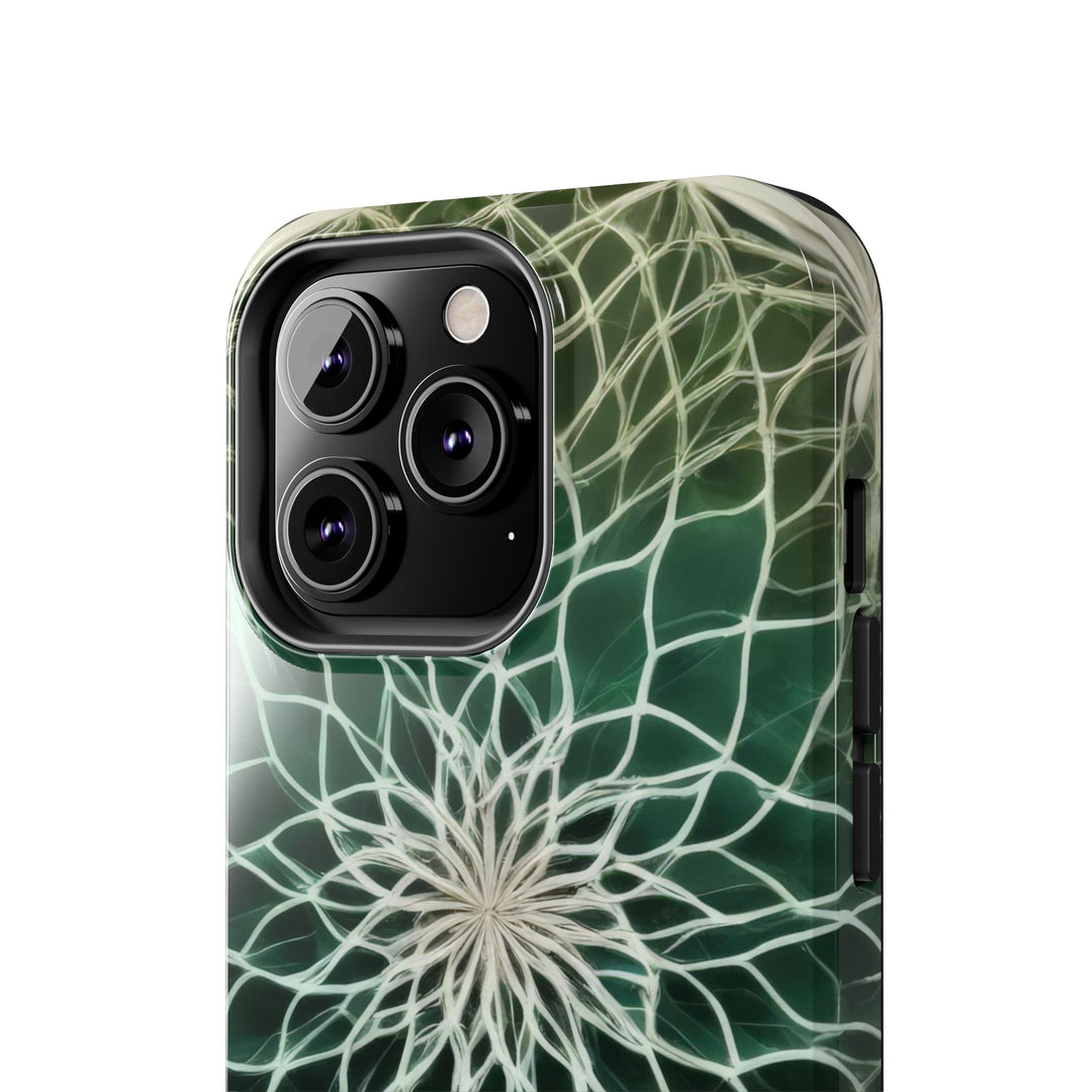 Ethereal Floral Mandala - Tough Phone Case - Phone Case - g(0D·IO) - iPhone 13 Mini - -