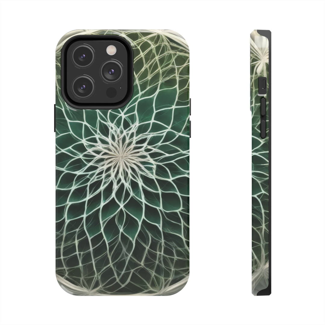 Ethereal Floral Mandala - Tough Phone Case - Phone Case - g(0D·IO) - iPhone 14 Pro Max - -