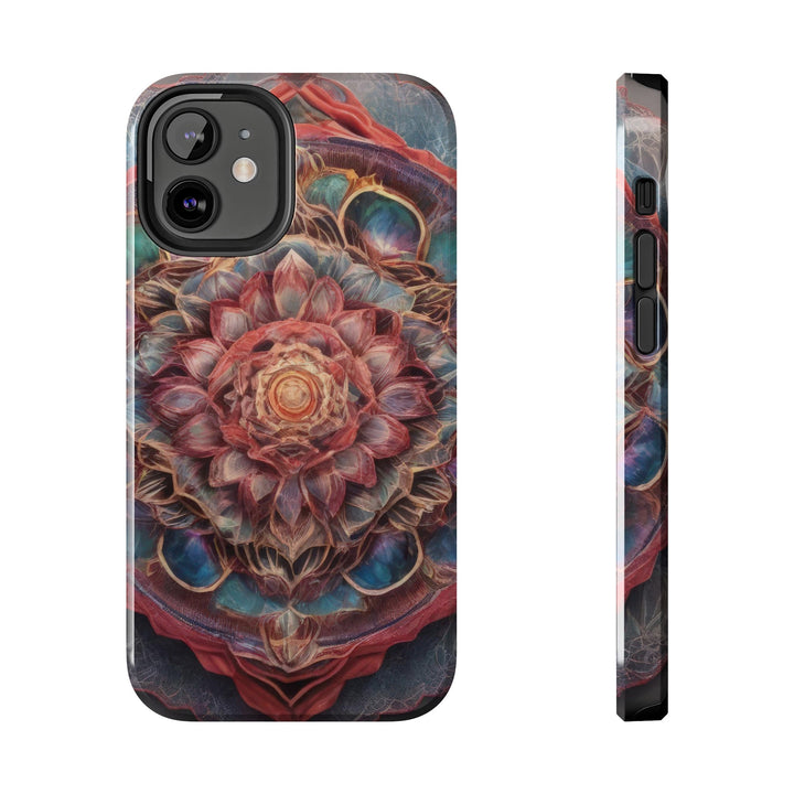 Ethereal Floral Mandala - Tough Phone Case - Phone Case - g(0D·IO) - iPhone 12 Mini - -