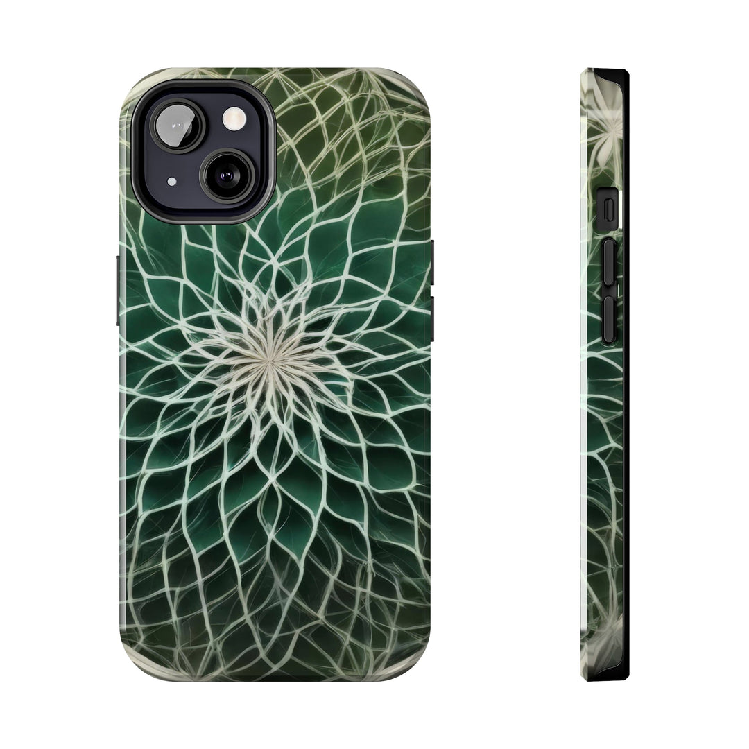 Ethereal Floral Mandala - Tough Phone Case - Phone Case - g(0D·IO) - iPhone 13 - -