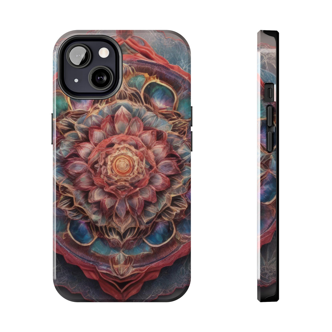 Ethereal Floral Mandala - Tough Phone Case - Phone Case - g(0D·IO) - iPhone 13 - -