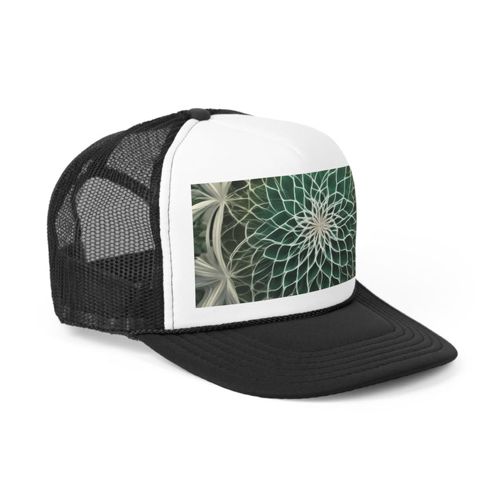 Ethereal Floral Mandala - Trucker Hat - Hats - g(0D·IO) - Pink - One size -