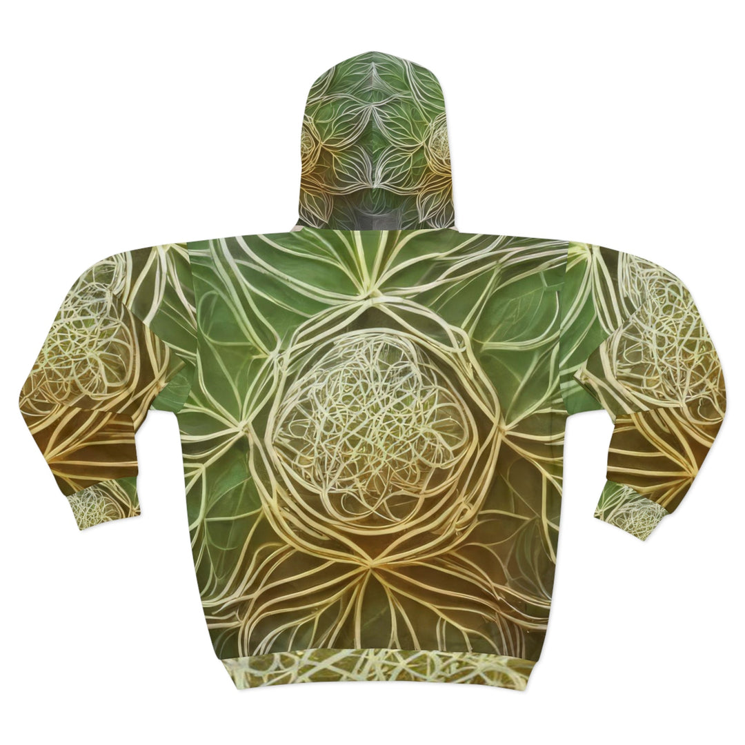 Ethereal Floral Mandala - Unisex Zip Hoodie - All Over Prints - g(0D·IO) - XS - -