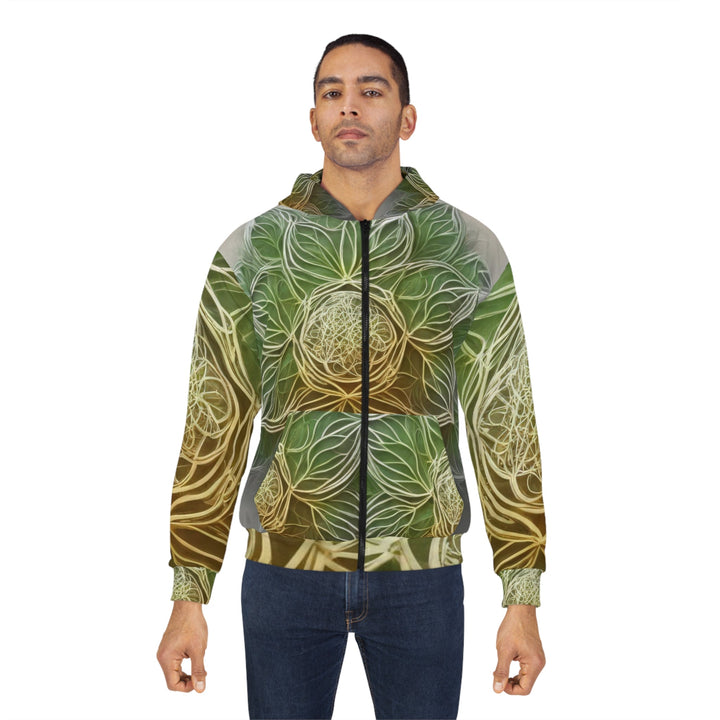 Ethereal Floral Mandala - Unisex Zip Hoodie - All Over Prints - g(0D·IO) - XS - -