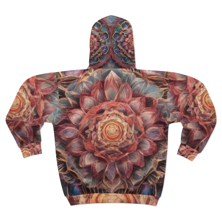 Ethereal Floral Mandala - Unisex Zip Hoodie - All Over Prints - g(0D·IO) - XS - -