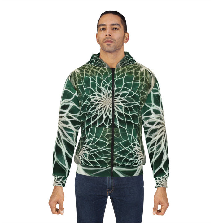 Ethereal Floral Mandala - Unisex Zip Hoodie - All Over Prints - g(0D·IO) - XS - -