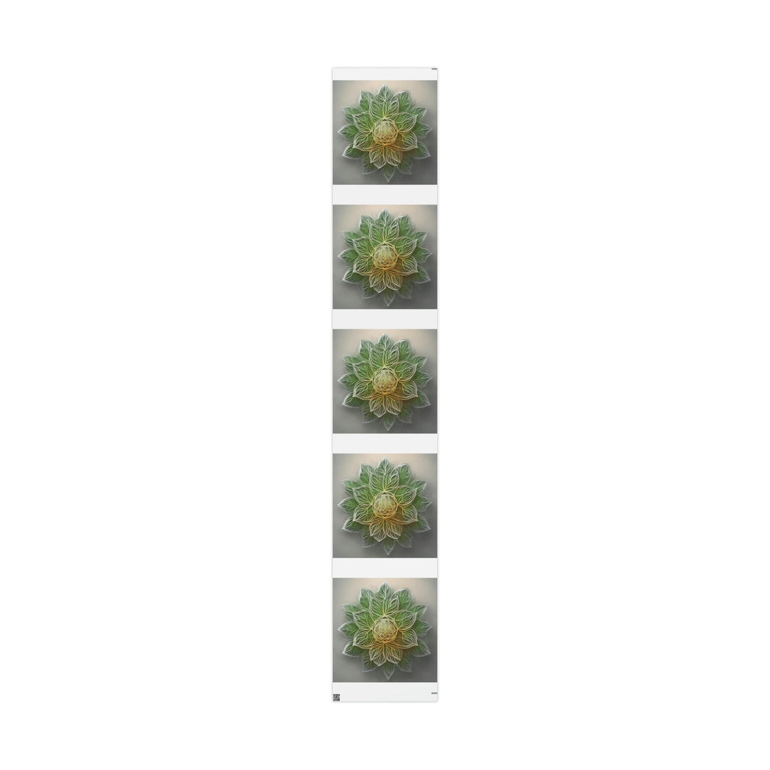 Ethereal Floral Mandala - Wrapping Paper - Home Decor - g(0D·IO) - 30" x 180" - Matte -