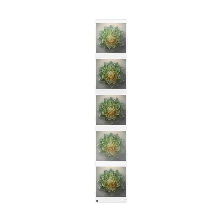 Ethereal Floral Mandala - Wrapping Paper - Home Decor - g(0D·IO) - 30" x 180" - Glossy -