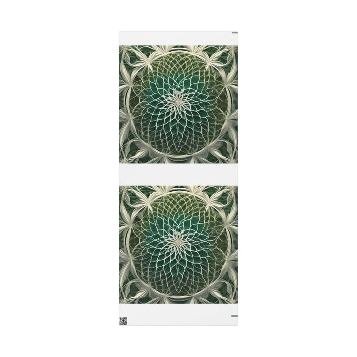 Ethereal Floral Mandala - Wrapping Paper - Home Decor - g(0D·IO) - 30'' x 72'' - Matte -