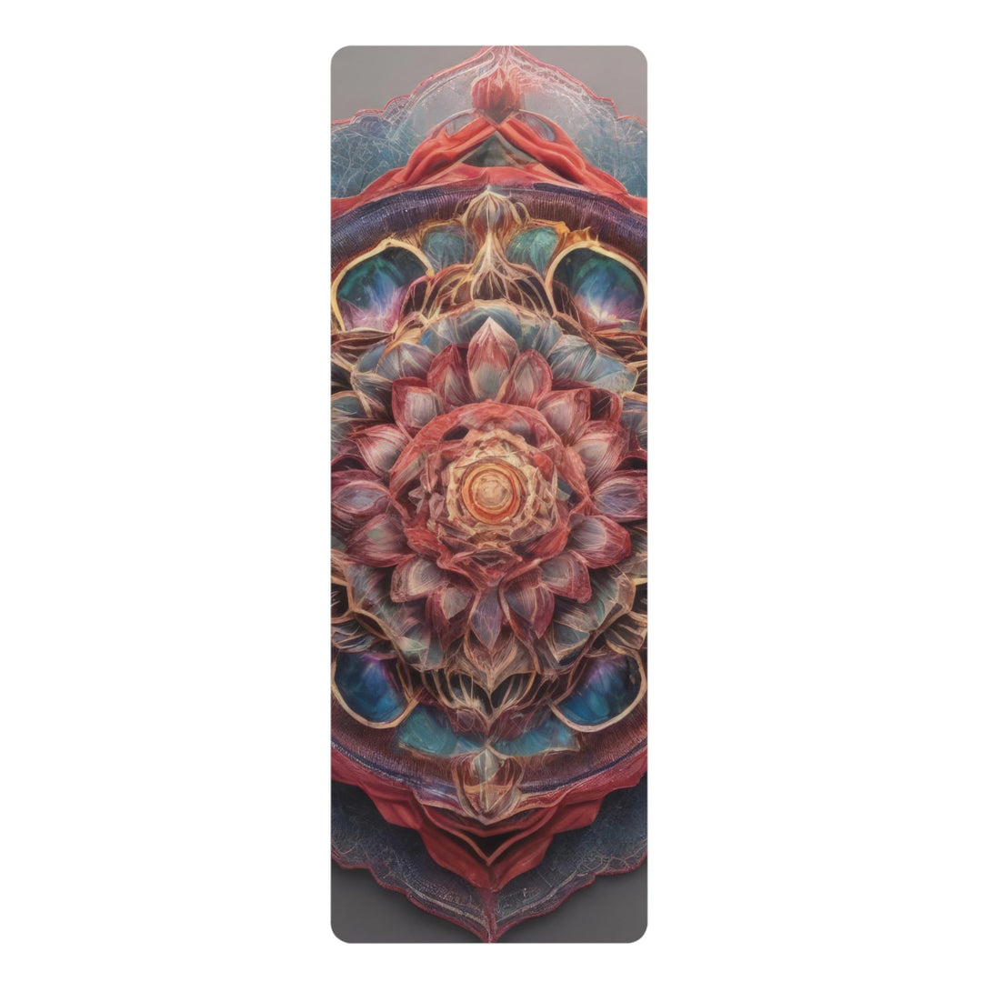 Ethereal Floral Mandala - Yoga Mat - Home Decor - g(0D·IO) - 24” x 68” - -