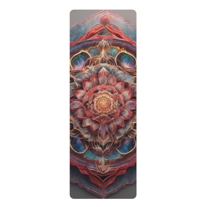 Ethereal Floral Mandala - Yoga Mat - Home Decor - g(0D·IO) - 24” x 68” - -