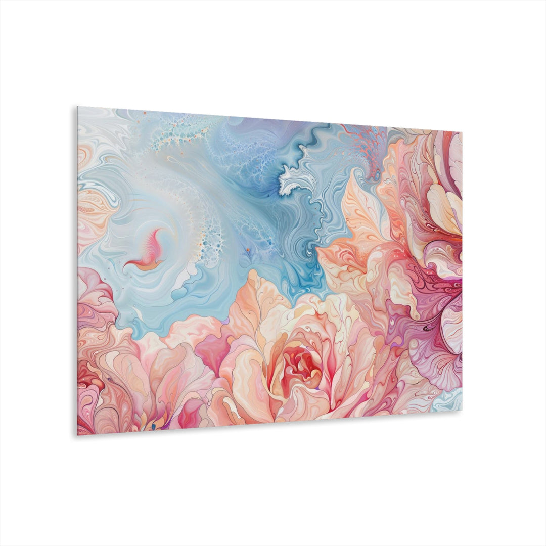 Ethereal Floral Whirl - Acrylic Prints (French Cleat Hanging) - Home Decor - g(0D·IO) - 36" x 24" (Horizontal) - 0.25'' -