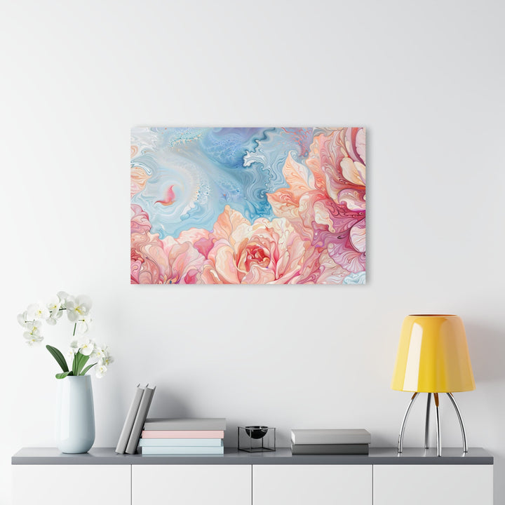 Ethereal Floral Whirl - Acrylic Prints (French Cleat Hanging) - Home Decor - g(0D·IO) - 24" x 36" (Vertical) - 0.25'' -