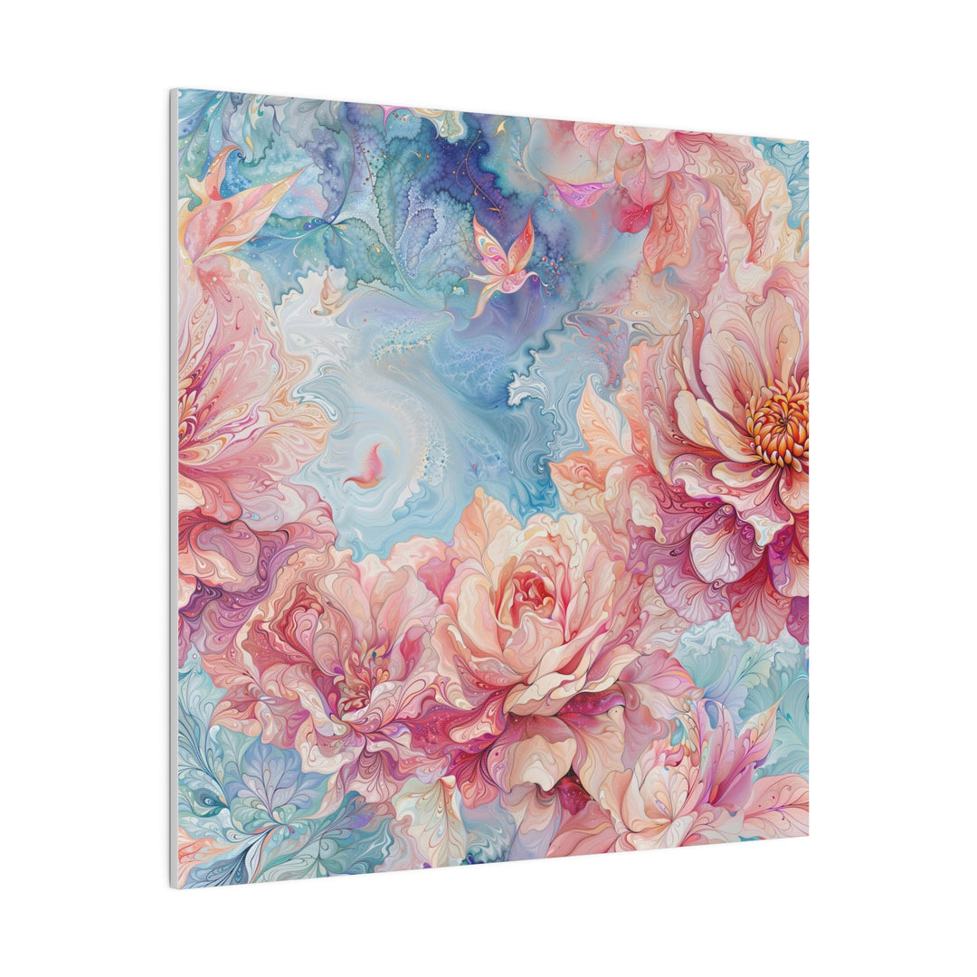 Ethereal Floral Whirl - Matte Canvas - Canvas - g(0D·IO) - 32" x 32" (Square) - 0.75'' -