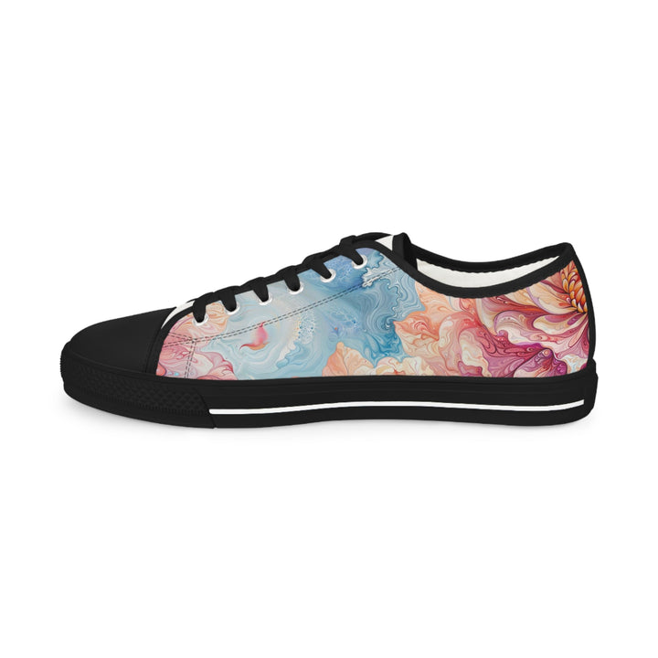 Ethereal Floral Whirl - Men's Lowtop Sneakers - Shoes - g(0D·IO) - US 5 - Black sole -