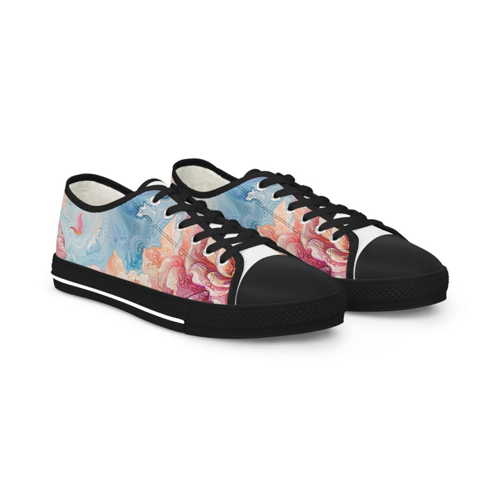 Ethereal Floral Whirl - Men's Lowtop Sneakers - Shoes - g(0D·IO) - US 5 - Black sole -