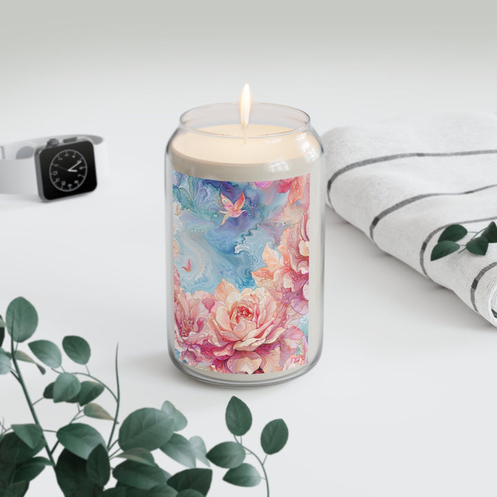 Ethereal Floral Whirl - Scented Candle - Home Decor - g(0D·IO) - Vanilla Bean - 13.75oz -