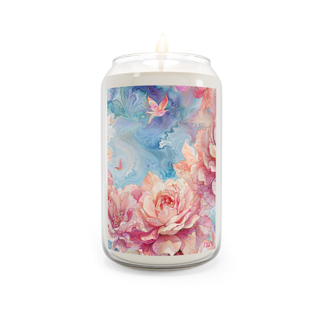 Ethereal Floral Whirl - Scented Candle - Home Decor - g(0D·IO) - Comfort Spice - 13.75oz -