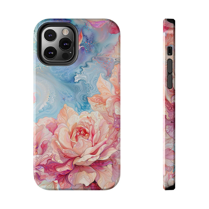 Ethereal Floral Whirl - Tough Phone Case - Phone Case - g(0D·IO) - iPhone 12 Pro - -